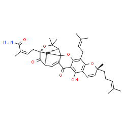 ChemSpider 2D Image | gambogic amide | C38H45NO7