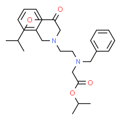 ChemSpider 2D Image | BIS-ISOPROPYLACETOMETHYL BENZATHINE | C26H36N2O4