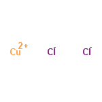 InChI=1/2ClH.Cu/h2*1H;/q;;+2/p-2/i;;1+3