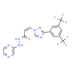ChemSpider 2D Image | selinexor | C17H11F6N7O