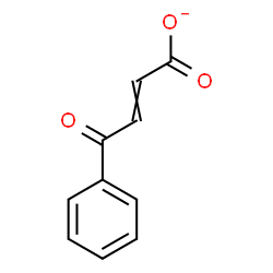 ChemSpider 2D Image | 4-Oxo-4-phenyl-2-butenoate | C10H7O3