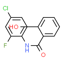 ChemSpider 2D Image | HS-Cm | C13H9ClFNO2