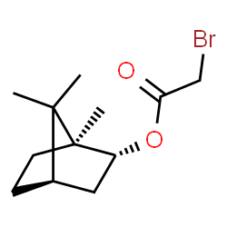 ChemSpider 2D Image | (1S,2R,4R)-1,7,7-Trimethylbicyclo[2.2.1]hept-2-yl bromoacetate | C12H19BrO2