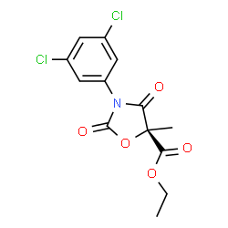ChemSpider 2D Image | (S)-chlozolinate | C13H11Cl2NO5