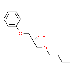 ChemSpider 2D Image | (2S)-1-Butoxy-3-phenoxy-2-propanol | C13H20O3