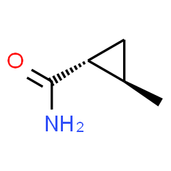 ChemSpider 2D Image | (1R,2R)-2-Methylcyclopropanecarboxamide | C5H9NO