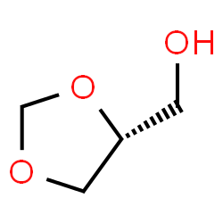 ChemSpider 2D Image | (4R)-1,3-Dioxolan-4-ylmethanol | C4H8O3