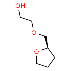ChemSpider 2D Image | 2-[(2R)-Tetrahydro-2-furanylmethoxy]ethanol | C7H14O3