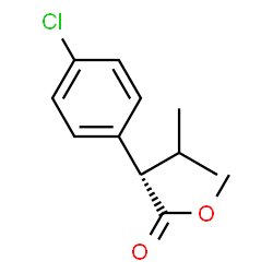 ChemSpider 2D Image | Methyl (2S)-2-(4-chlorophenyl)-3-methylbutanoate | C12H15ClO2