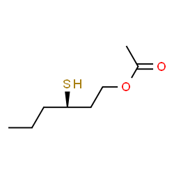 ChemSpider 2D Image | (3R)-3-Mercaptohexyl acetate | C8H16O2S