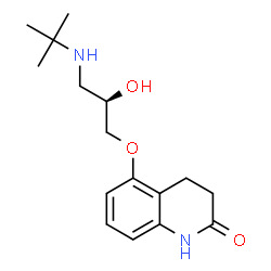 ChemSpider 2D Image | (R)-carteolol | C16H24N2O3