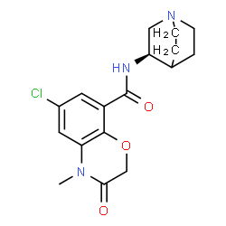 ChemSpider 2D Image | Azasetron | C17H20ClN3O3