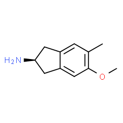 ChemSpider 2D Image | (2S)-5-Methoxy-6-methyl-2-indanamine | C11H15NO