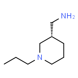 ChemSpider 2D Image | 1-[(3S)-1-Propyl-3-piperidinyl]methanamine | C9H20N2