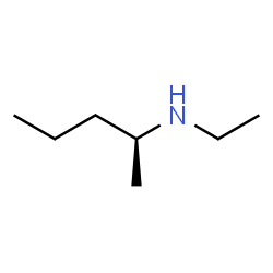 ChemSpider 2D Image | (2S)-N-Ethyl-2-pentanamine | C7H17N