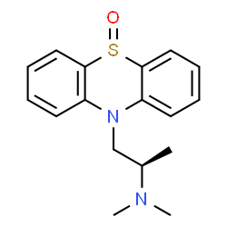 ChemSpider 2D Image | (2R)-N,N-Dimethyl-1-(5-oxido-10H-phenothiazin-10-yl)-2-propanamine | C17H20N2OS