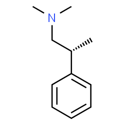 ChemSpider 2D Image | (2R)-N,N-Dimethyl-2-phenyl-1-propanamine | C11H17N