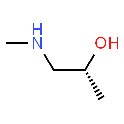 ChemSpider 2D Image | (2R)-1-(Methylamino)-2-propanol | C4H11NO