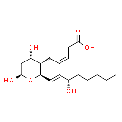 ChemSpider 2D Image | 2,3-Dinor-TXB2 | C18H30O6