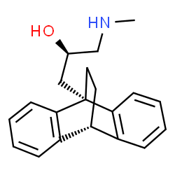 ChemSpider 2D Image | (2R)-1-(Methylamino)-3-(tetracyclo[6.6.2.0~2,7~.0~9,14~]hexadeca-2,4,6,9,11,13-hexaen-1-yl)-2-propanol | C20H23NO