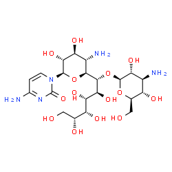 ChemSpider 2D Image | Anthelmycin | C21H37N5O14