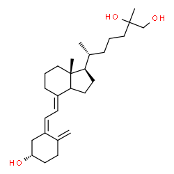 ChemSpider 2D Image | 25, 26-Dihydroxy Vitamin D3 | C27H44O3