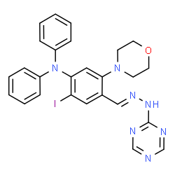 ChemSpider 2D Image | Vacuolin-1 | C26H24IN7O