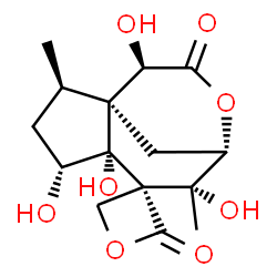 ChemSpider 2D Image | Anisatin | C15H20O8
