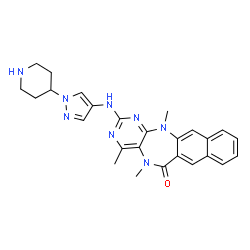 ChemSpider 2D Image | HTH-01-015 | C26H28N8O