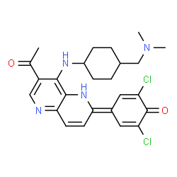 ChemSpider 2D Image | OTSSP167 | C25H28Cl2N4O2
