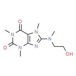 ChemSpider 2D Image | Cafaminol | C11H17N5O3