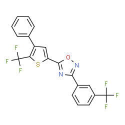 ChemSpider 2D Image | SEW2871 | C20H10F6N2OS