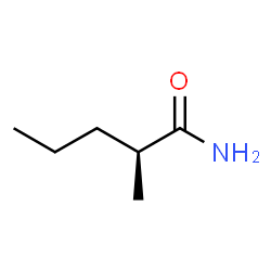 ChemSpider 2D Image | (2S)-2-Methylpentanamide | C6H13NO