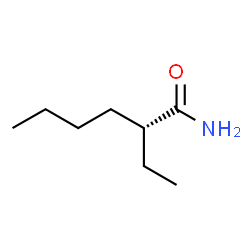 ChemSpider 2D Image | (2R)-2-Ethylhexanamide | C8H17NO
