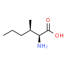 ChemSpider 2D Image | (3R)-3-Methyl-L-norleucine | C7H15NO2
