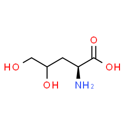 ChemSpider 2D Image | 4,5-Dihydroxy-L-norvaline | C5H11NO4