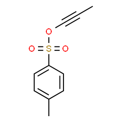 ChemSpider 2D Image | 1-Propynyl 4-methylbenzenesulfonate | C10H10O3S