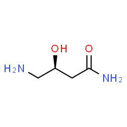 ChemSpider 2D Image | (3S)-4-Amino-3-hydroxybutanamide | C4H10N2O2