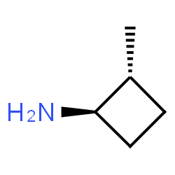 ChemSpider 2D Image | (1R,2R)-2-Methylcyclobutanamine | C5H11N