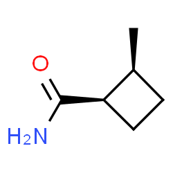 ChemSpider 2D Image | (1R,2S)-2-Methylcyclobutanecarboxamide | C6H11NO