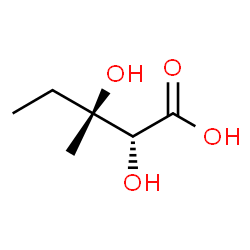 ChemSpider 2D Image | 4,5-Dideoxy-3-C-methyl-L-threo-pentonic acid | C6H12O4