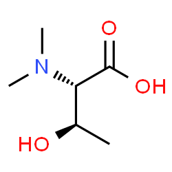 ChemSpider 2D Image | N,N-Dimethyl-L-threonine | C6H13NO3