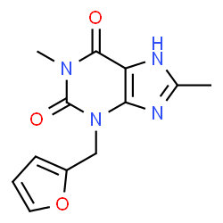 ChemSpider 2D Image | furafylline | C12H12N4O3