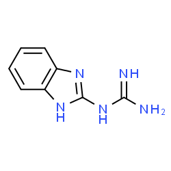 ChemSpider 2D Image | 2-Guanidinobenzimidazole | C8H9N5
