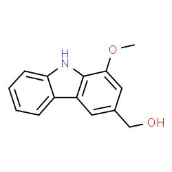 ChemSpider 2D Image | 1-Methoxy-9H-carbazole-3-methanol | C14H13NO2