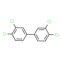 ChemSpider 2D Image | 3,3',4,4'-Tetrachlorobiphenyl | C12H6Cl4