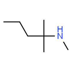 ChemSpider 2D Image | N,2-Dimethyl-2-pentanamine | C7H17N