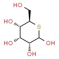 ChemSpider 2D Image | 5-Thio-D-allopyranose | C6H12O5S