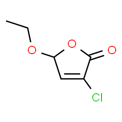 ChemSpider 2D Image | 3-Chloro-5-ethoxy-2(5H)-furanone | C6H7ClO3
