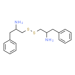 ChemSpider 2D Image | Bis(2-amino-3-phenylpropyl) disulfide | C18H24N2S2